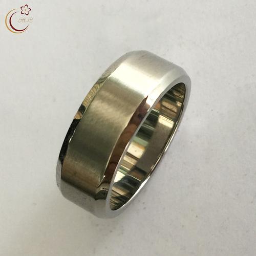陶瓷戒指钨钢戒指不锈钢戒指钛钢环保电镀欧美流行饰品可加工定制